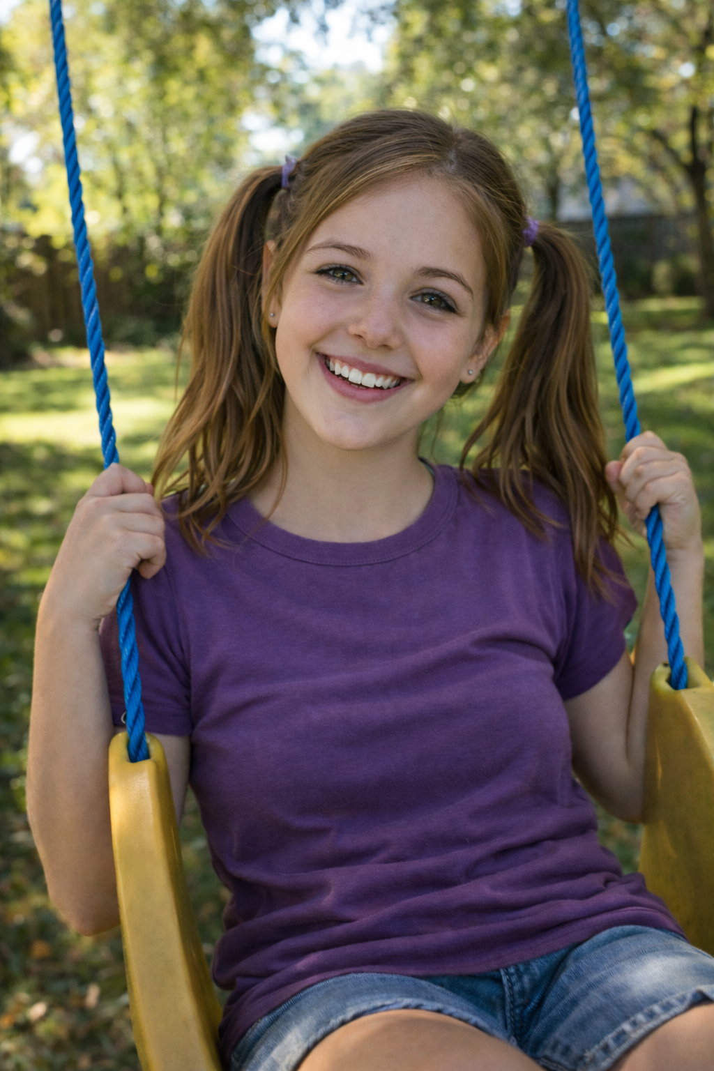 The same person aged to an older age