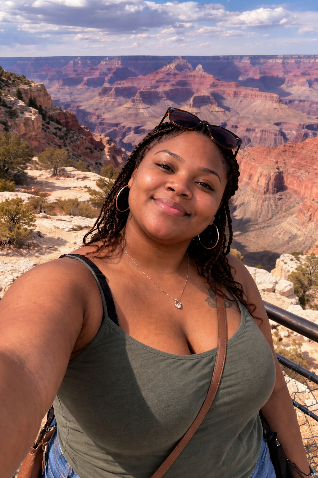 The same photo with the person removed